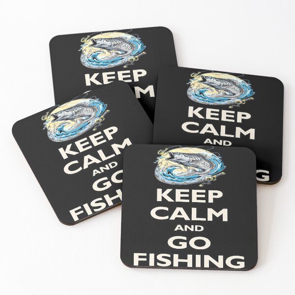 Item preview, Keep Calm And Go Fishing 10 designed and sold by MindiLevijoki.