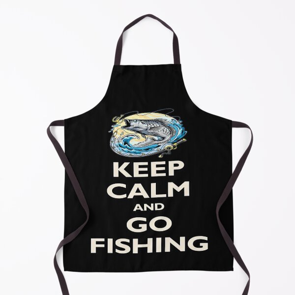 Item preview, Keep Calm And Go Fishing 10 designed and sold by MindiLevijoki.