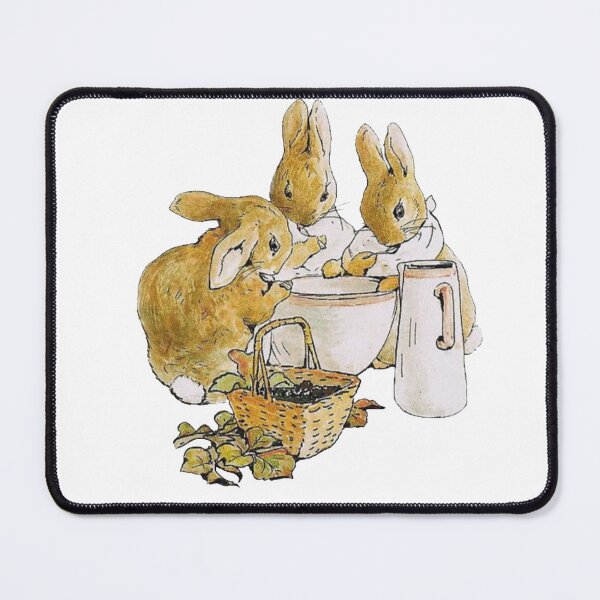 Item preview, Beatrix Potter Flopsy Mopsy and Cotton Tail Illustration designed and sold by Pinkmagenta.
