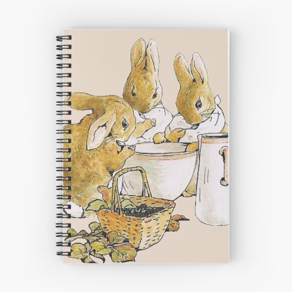 Item preview, Beatrix Potter Flopsy Mopsy and Cotton Tail Illustration  designed and sold by Pinkmagenta.