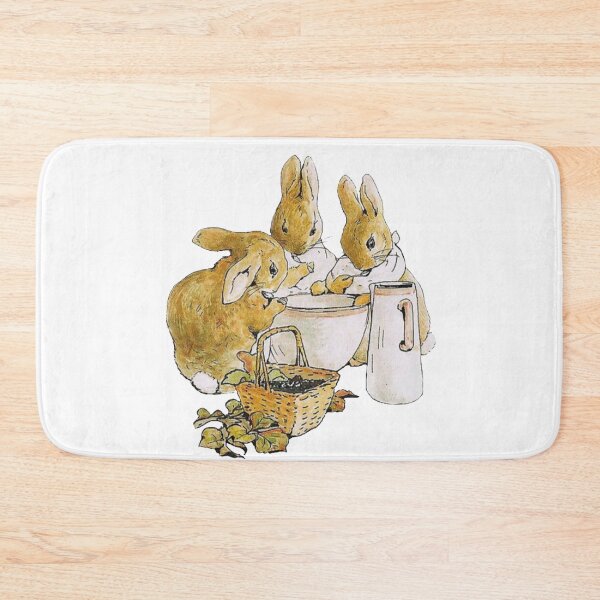 Item preview, Beatrix Potter Flopsy Mopsy and Cotton Tail Illustration designed and sold by Pinkmagenta.
