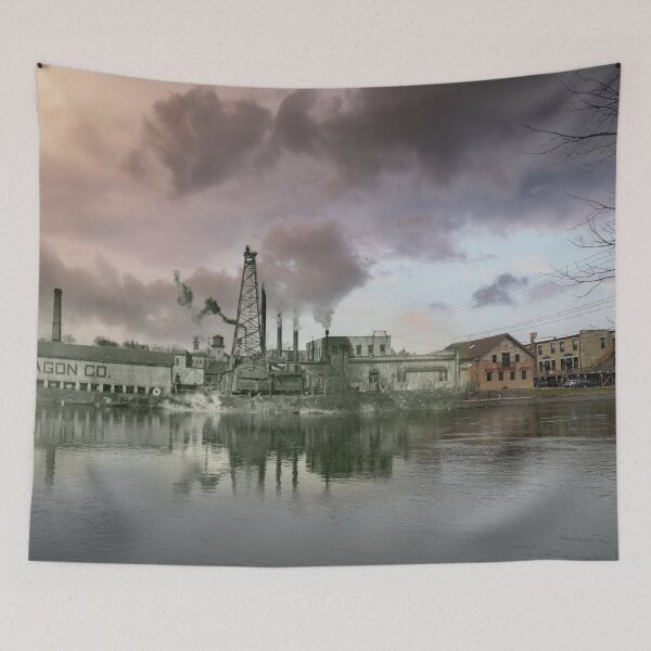 Item preview, Mashup Batavia, IL - The Newton Wagon Company Along The Fox River designed and sold by Shumway  Studio.