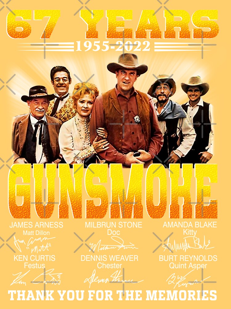 67 years Gunsmoke Classic T-Shirt sold by Bruno Vasconcelos | SKU ...