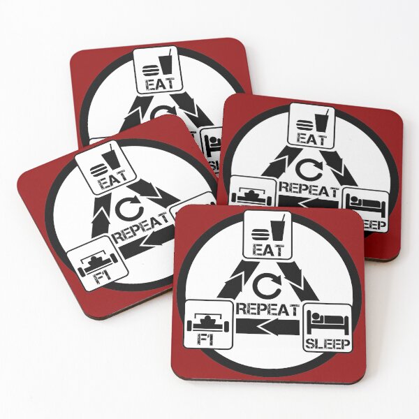 Item preview, Eat Sleep Formula 1 Repeat, F1 2021, Grand Prix Fan designed and sold by KittySSmith.