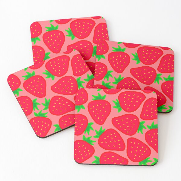 Item preview, Large strawberry pattern (Large & Full version) designed and sold by LemonCreamyyyy.