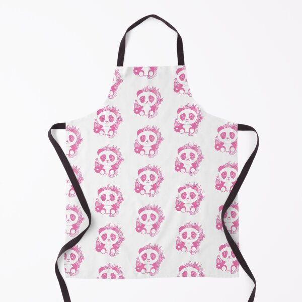 Item preview, Candy Pink Panda in Abstract Jungle designed and sold by Trinket-Trickster.