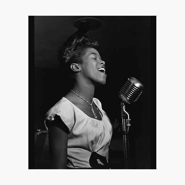 Jazz Singer Sarah Vaughan Classic T-Shirt Photographic Print