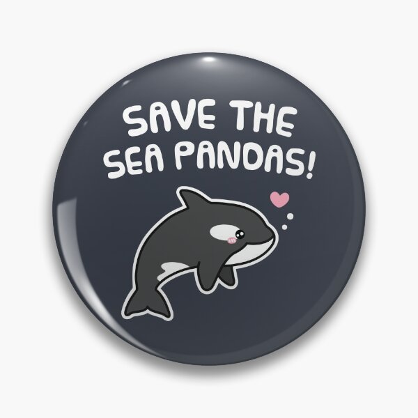 Item preview, Cute Orca, Save The Sea Pandas Funny designed and sold by rustydoodle.