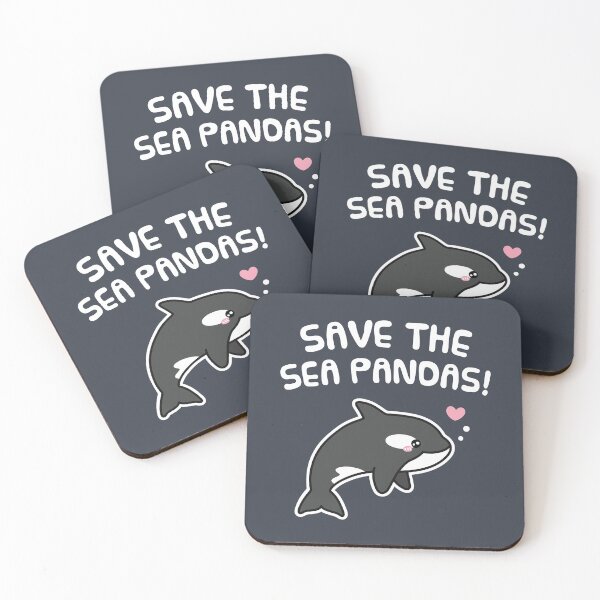 Item preview, Cute Orca, Save The Sea Pandas Funny designed and sold by rustydoodle.