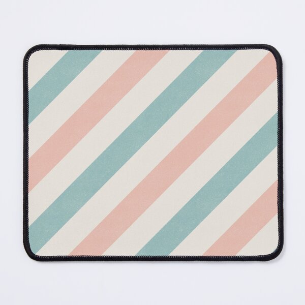 Item preview, Diagonal stripes- teal and pink designed and sold by zhSurfaceDesign.