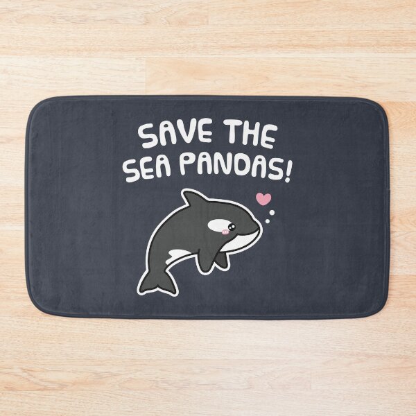 Item preview, Cute Orca, Save The Sea Pandas Funny designed and sold by rustydoodle.