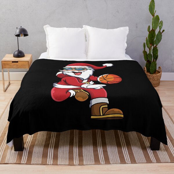 Item preview, Santa Playing basketball designed and sold by Olhado.
