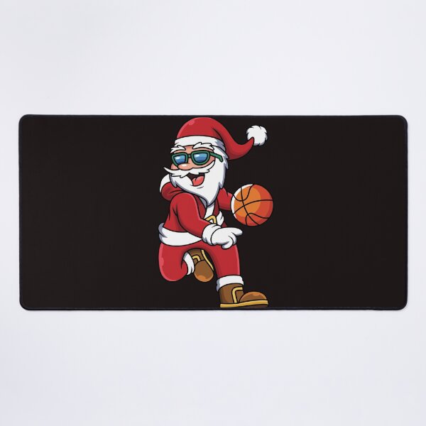 Item preview, Santa Playing basketball designed and sold by Olhado.