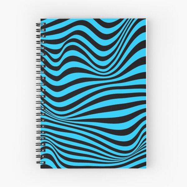 Item preview, Wavy Optical Illusion Pattern designed and sold by LMoonDesigns.
