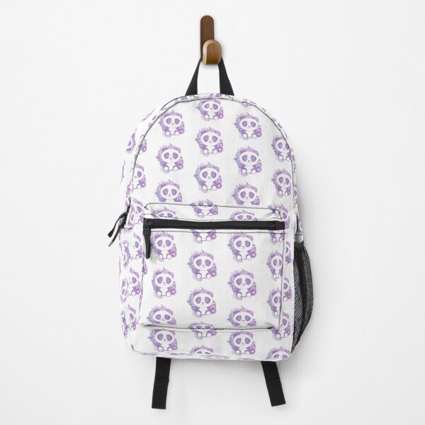 Item preview, Pretty Purple Panda in Abstract Jungle designed and sold by Trinket-Trickster.