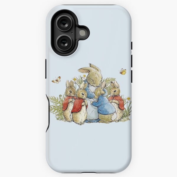 Vista previa del artículo con la obra «Ilustración de Peter Rabbit de Beatrix Potter», diseñado y vendido por Pinkmagenta.