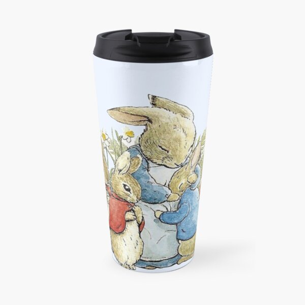 Beatrix Potter Peter Rabbit Illustration  Travel Coffee Mug