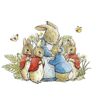 Artwork thumbnail, Beatrix Potter Peter Rabbit Illustration by Pinkmagenta