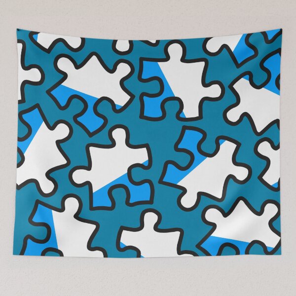 Item preview, Large puzzle pattern 2 (Large & Full version) designed and sold by LemonCreamyyyy.