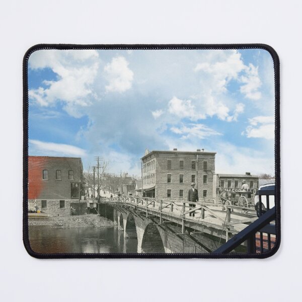 Item preview, Mashup Batavia, IL - A Stroll Across the Wilson Street Bridge designed and sold by Shumway  Studio.