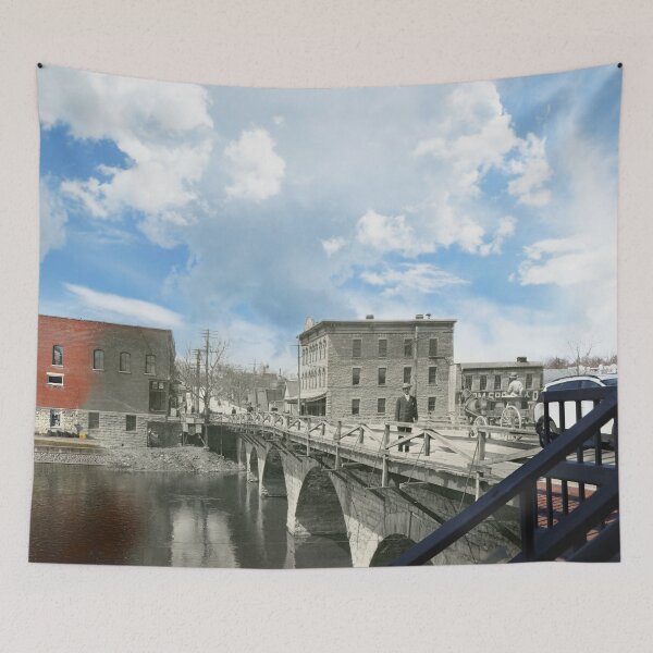 Item preview, Mashup Batavia, IL - A Stroll Across the Wilson Street Bridge designed and sold by Shumway  Studio.