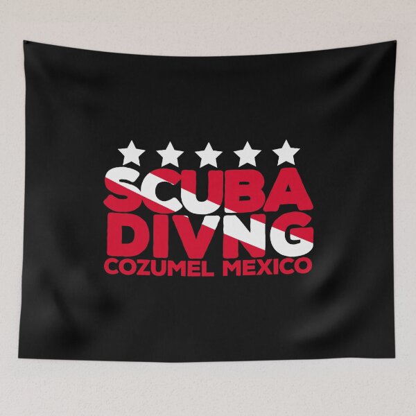 Item preview, Cozumel Scuba Diving Souvenir designed and sold by StudioAquaLumos.