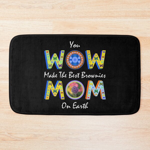 Item preview, Mom Brownies Best On Earth, Fun Compliment designed and sold by artfulnotebook.