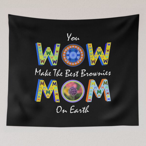 Item preview, Mom Brownies Best On Earth, Fun Compliment designed and sold by artfulnotebook.