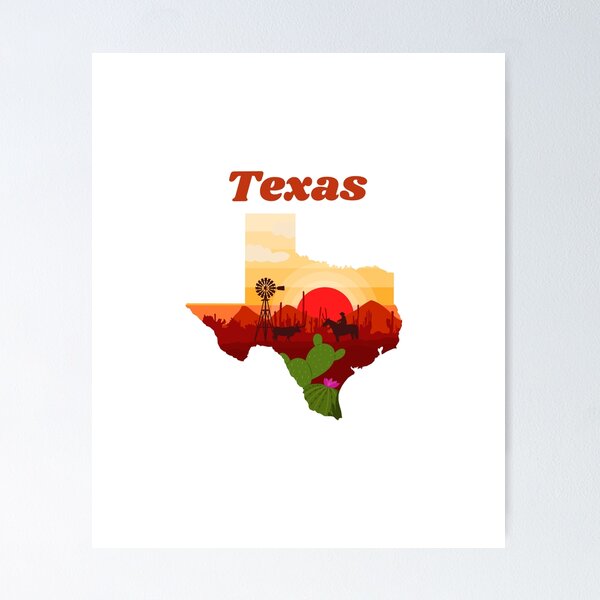 Item preview, Texas Artistic State Outline designed and sold by RMHTees.