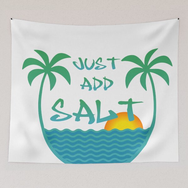 Item preview, Just Add Salt Two palms designed and sold by dcm-designs.