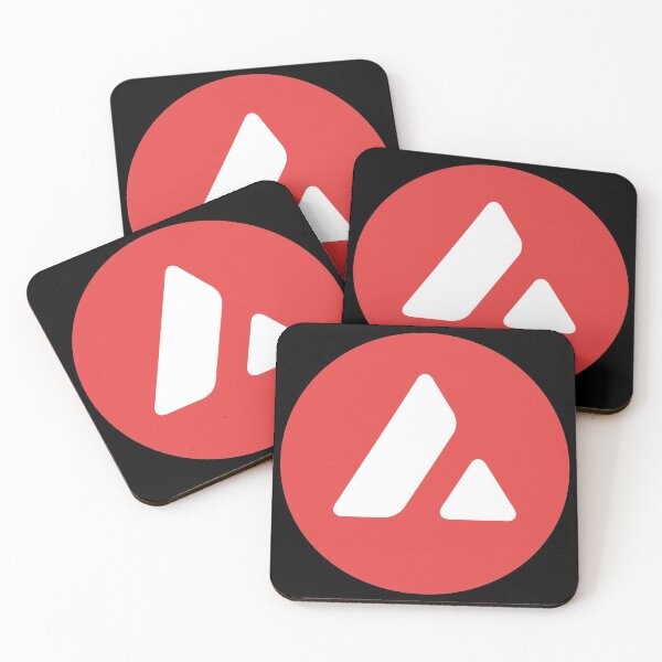 Item preview, Avalanche AVAX cryptocurrency logo designed and sold by angelusdark.