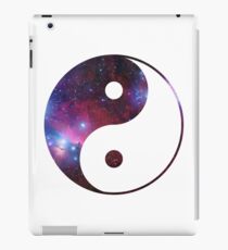 Ying und Yang Galaxie iPad-Hülle & Klebefolie