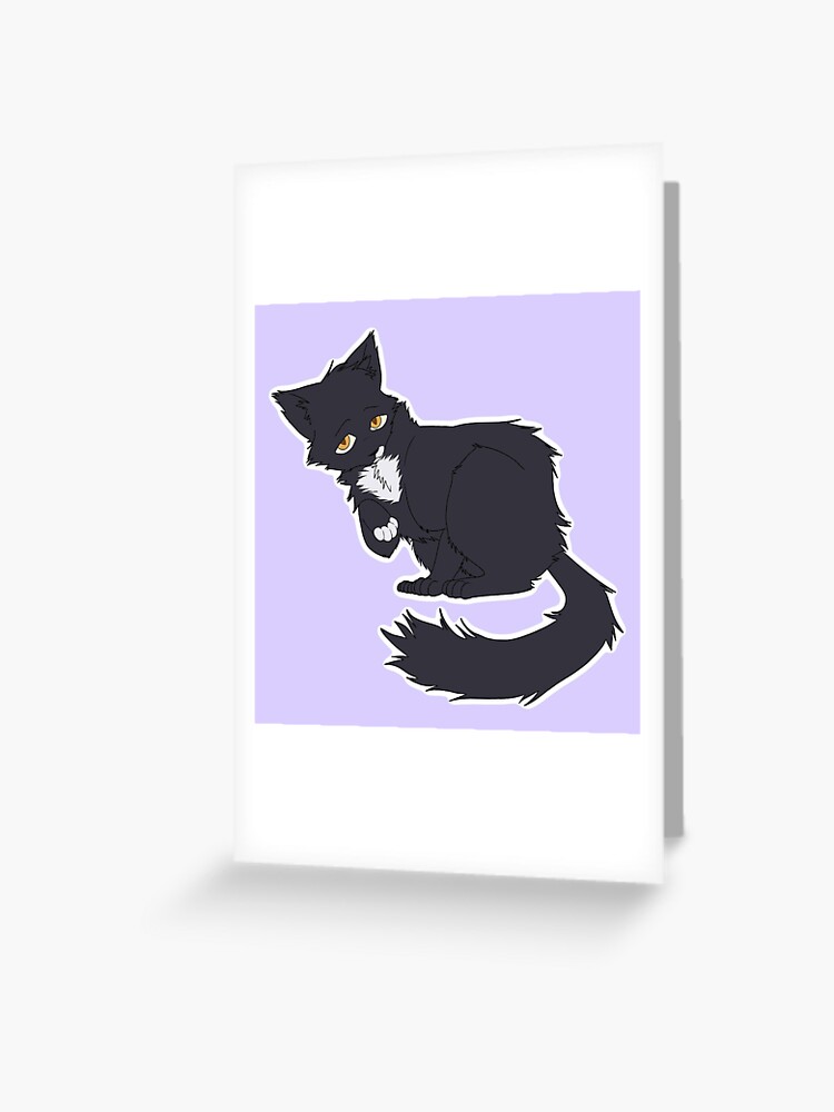 Warrior Cats Ravenpaw Greeting Card for Sale by Cosmos-Factor77