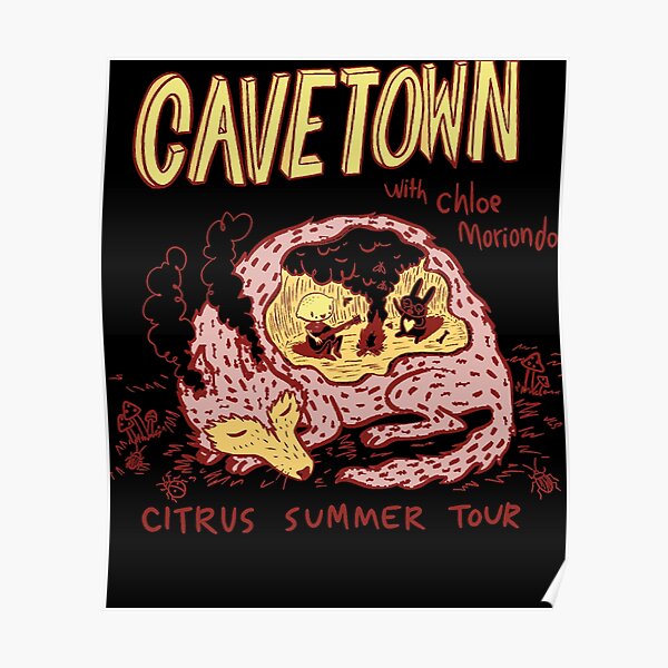 Cavetown With Chloe Moriondo Citrus Summer Tour 2021 Essential Poster