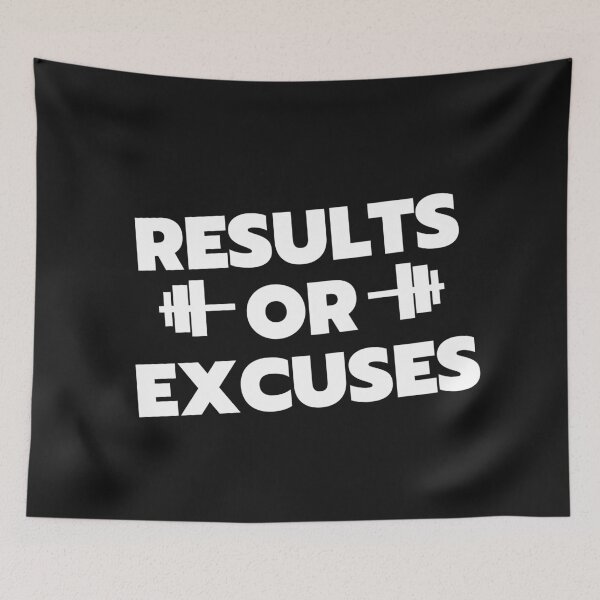 Item preview, RESULTS OR EXCUSES designed and sold by successmom.
