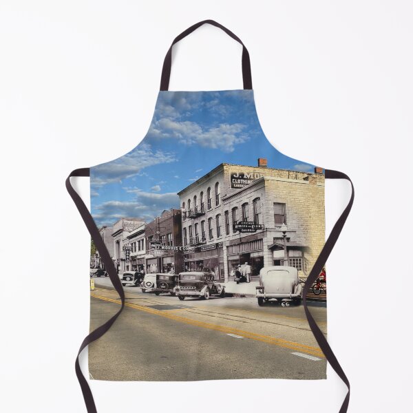 Item preview, Mashup Batavia, IL - Wilson Street looking East from Bridge designed and sold by Shumway Studio.
