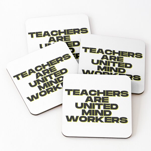 Item preview, Teachers are united mind workers designed and sold by redbugdesigns.
