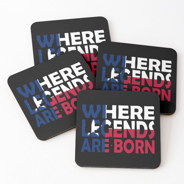Item preview, Texas Flag Design to Read Where Legends Are Born designed and sold by Quotes-I-Wear.