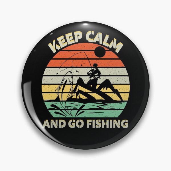 Aperçu de l'œuvre  Keep Calm And Go Fishing créée et vendue par ni3ma.