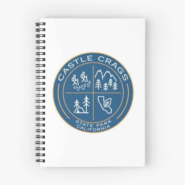 Item preview, Castle Crags State Park Heraldic Logo designed and sold by VanyaKar.