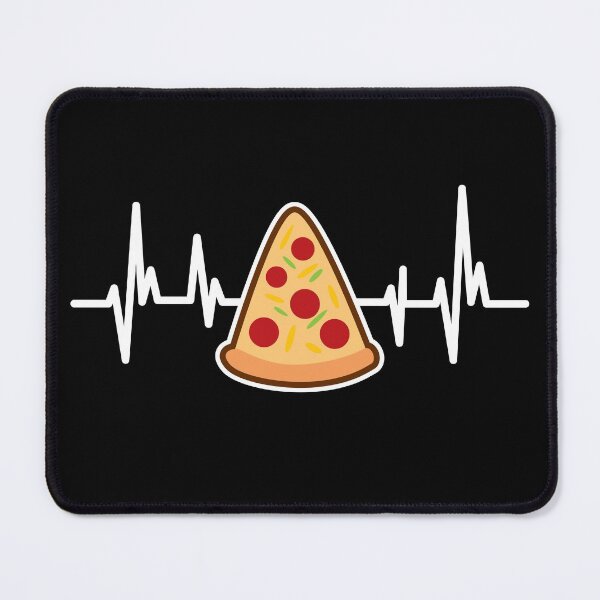 Item preview, I Love Pizza Heartbeat Foodie Pizza-pie Lovers designed and sold by GravitiTees.