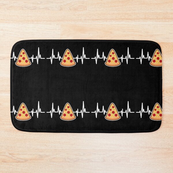 Item preview, I Love Pizza Heartbeat Foodie Pizza-pie Lovers designed and sold by GravitiTees.