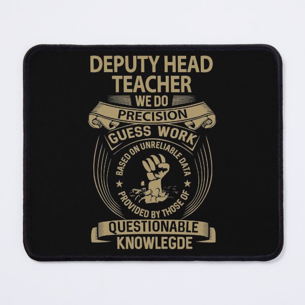 Item preview, Deputy Head Teacher T Shirt - We Do Precision Job Gift Item Tee designed and sold by paneczkopat.