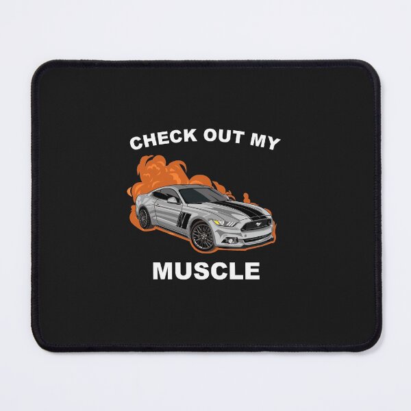 Item preview, Check out my Muscle Car Ford Mustang Gray  designed and sold by viralstudio.