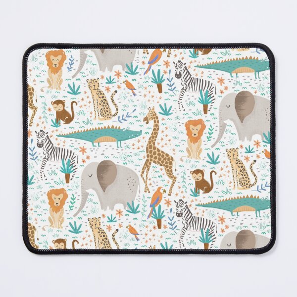 Item preview, Into the Jungle - White designed and sold by latheandquill.