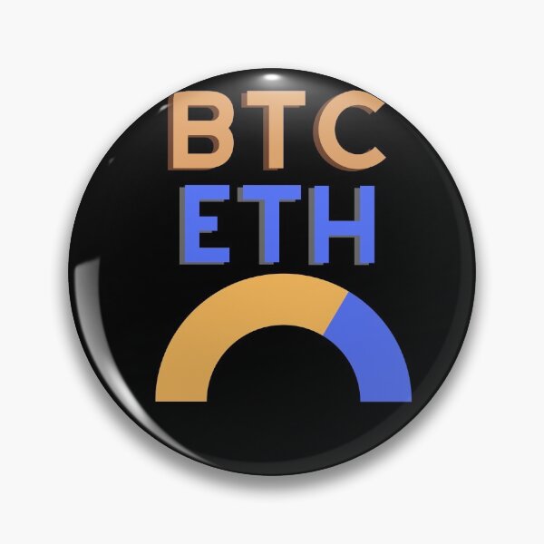 Item preview, Btc / Eth designed and sold by LetsGEtTHEbREAD.
