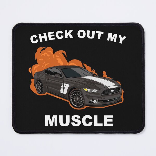 Item preview,  Check out my Muscle Car Ford Mustang Black  designed and sold by viralstudio.