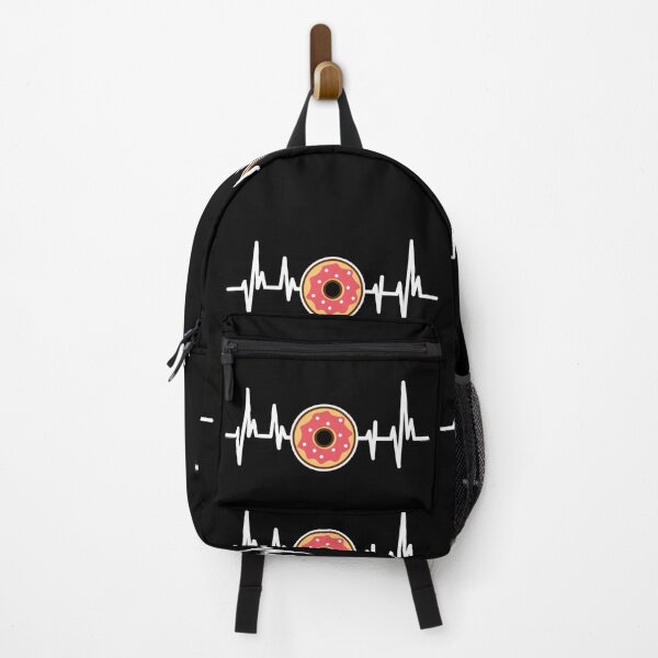 Item preview, I Love Doughnuts Heartbeat Foodie Donut Lovers designed and sold by GravitiTees.