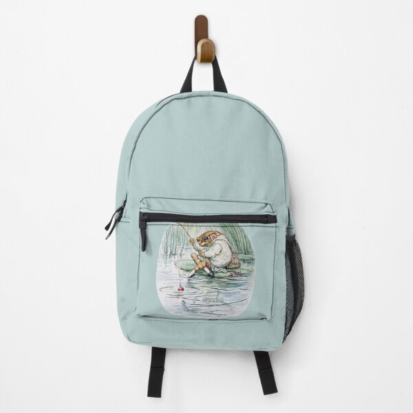 Item preview, Beatrix Potter Vintage Mr. Jeremy Fisher Frog on Lilly Pad Illustration designed and sold by Pinkmagenta.