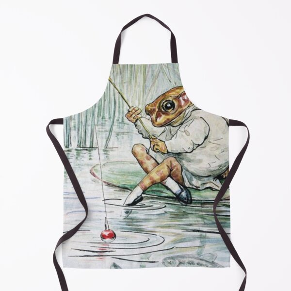 Item preview, Beatrix Potter Vintage Mr. Jeremy Fisher Frog on Lilly Pad Illustration designed and sold by Pinkmagenta.